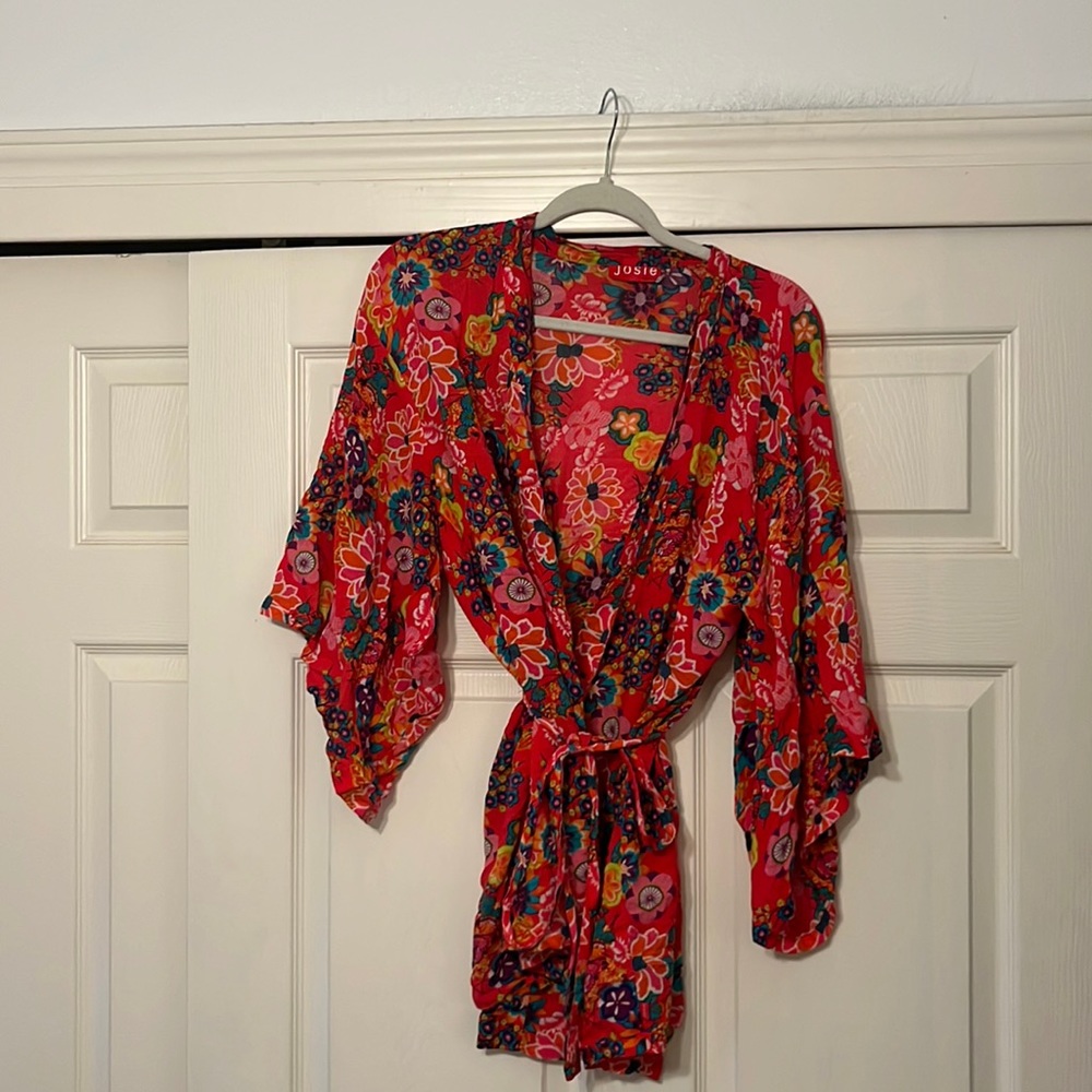 Josie floral kimono